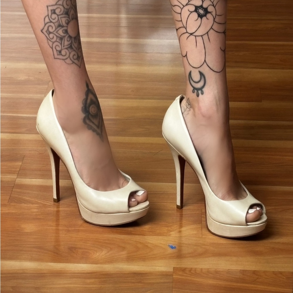 Well worn Aldo stilleto heels
